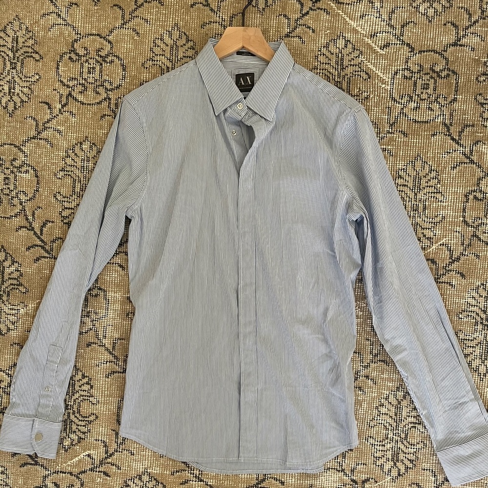 Armani Exchange Snap-button shirt (M)